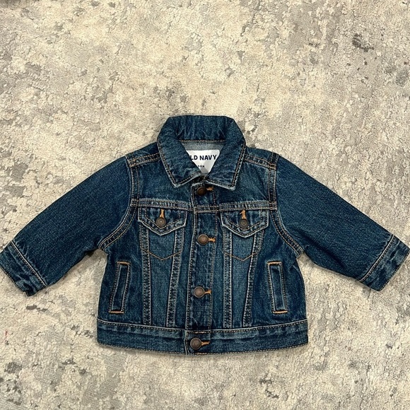 Old Navy Other - OLD NAVY UNISEX MEDIUM WASH JEAN JACKET SIZE 3-6 MONTHS